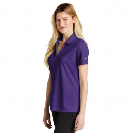 Nike NKDC1991 Ladies Dri-FIT Micro Pique 2.0 Polo - Court Purple