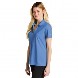 Nike NKDC1991 Ladies Dri-FIT Micro Pique 2.0 Polo - Valor Blue