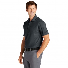 Nike NKDC2103 Dri-FIT Micro Pique 2.0 Pocket Polo - Anthracite