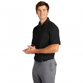 Nike NKDC2115 Dri-FIT Vapor Jacquard Polo - Black