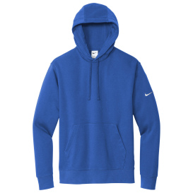 Nike NKDR1499 Club Fleece Sleeve Swoosh Pullover Hoodie - Game Royal