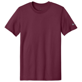 Nike NKDX8730 Swoosh Sleeve rLegend Tee - Deep Maroon