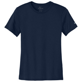 Nike NKDX8734 Ladies Swoosh Sleeve rLegend Tee - College Navy