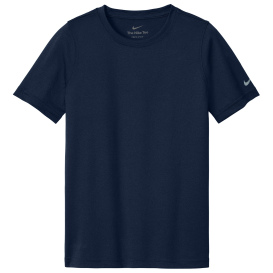 Nike NKDX8787 Youth Swoosh Sleeve rLegend Tee - College Navy