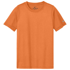 Nike NKDX8787 Youth Swoosh Sleeve rLegend Tee - Desert Orange