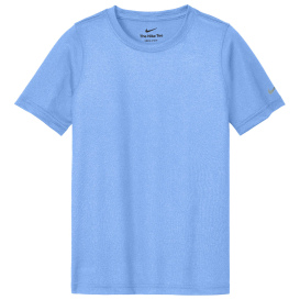 Nike NKDX8787 Youth Swoosh Sleeve rLegend Tee - Valor Blue