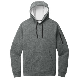 Nike NKFD9735 Therma-FIT Pocket Pullover Fleece Hoodie - Charcoal Heather