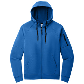 Nike NKFD9859 Therma-FIT Pocket Full-Zip Fleece Hoodie - Game Royal
