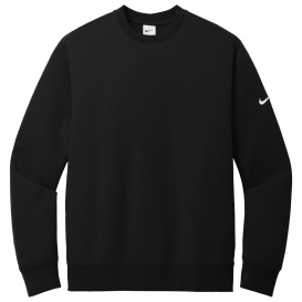 Nike NKFD9863 Club Fleece Sleeve Swoosh Crew - Black | Full Source