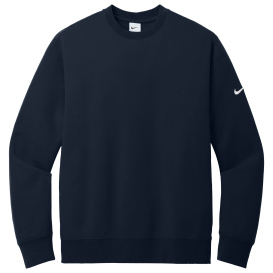 Nike NKFD9863 Club Fleece Sleeve Swoosh Crew - Midnight Navy