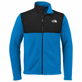 The North Face NF0A8BUQ Highest Peak Full-Zip Fleece Jacket - Hero Blue/TNF Black