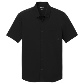 OGIO OG160 Extend Short Sleeve Button-Up - Blacktop
