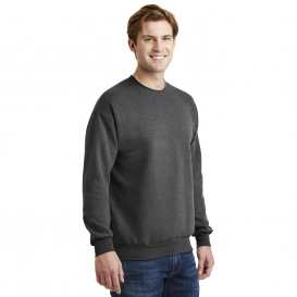 Hanes P160 EcoSmart Crewneck Sweatshirt - Charcoal Heather