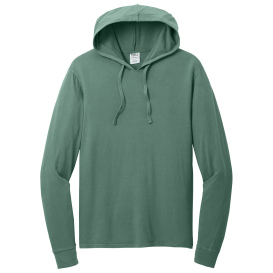 Port & Company PC099H Beach Wash Garment-Dyed Pullover Hooded Tee - Nordic Green