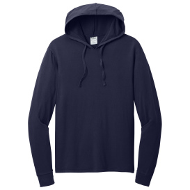 Port & Company PC099H Beach Wash Garment-Dyed Pullover Hooded Tee - True Navy