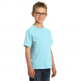Port & Company PC099Y Youth Beach Wash Garment-Dyed Tee - Glacier
