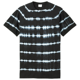 Port & Company PC142 Tie-Dye Tee - Black/White