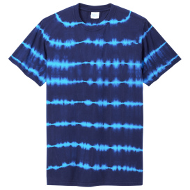 Port & Company PC142 Tie-Dye Tee - Turquoise/Team Navy