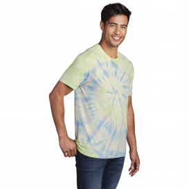 Port & Company PC147 Tie-Dye Tee - Watercolor Spiral