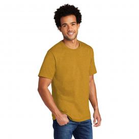 Port & Company PC330 Tri-Blend Tee - Ochre Yellow Heather