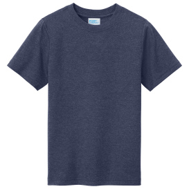 Port & Company PC330Y Youth Tri-Blend Tee - Team Navy Heather
