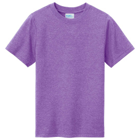 Port & Company PC330Y Youth Tri-Blend Tee - Team Purple Heather