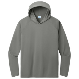 Port & Company PC380H Performance Pullover Hooded Tee - Charcoal