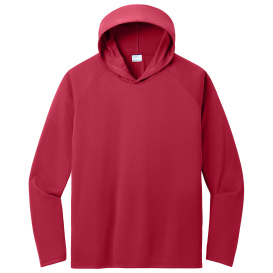 Port & Company PC380H Performance Pullover Hooded Tee - Red | Full Source