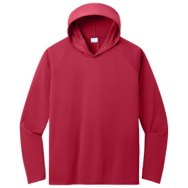 Port & Company PC380H Performance Pullover Hooded Tee - Red