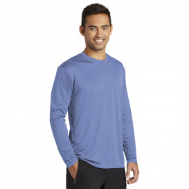 Port & Company PC380LS Long Sleeve Performance Tee - Carolina Blue