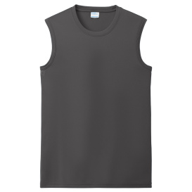Port & Company PC380SL Performance Sleeveless Tee - Charcoal