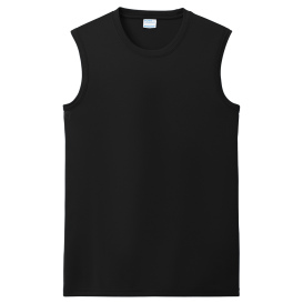 Port & Company PC380SL Performance Sleeveless Tee - Jet Black