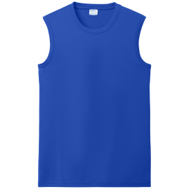 Port & Company PC380SL Performance Sleeveless Tee - True Royal
