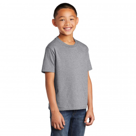 Port & Company PC450Y Youth Fan Favorite Tee - Athletic Heather | Full ...