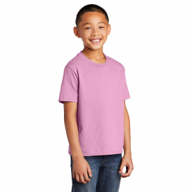 Port & Company PC450Y Youth Fan Favorite Tee - Candy Pink