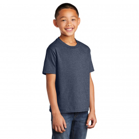 Port & Company PC450Y Youth Fan Favorite Tee - Heather Navy