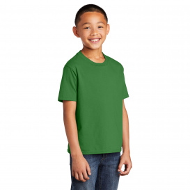 Port & Company PC450Y Youth Fan Favorite Tee - Kiwi Green