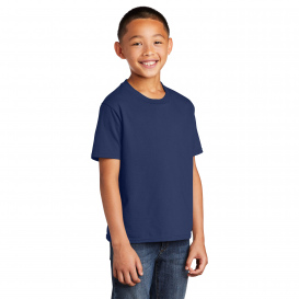 Port & Company PC450Y Youth Fan Favorite Tee - Team Navy