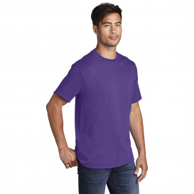 Port & Company PC54 Core Cotton Tee - Team Purple