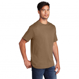 Port & Company PC54 Core Cotton Tee - Woodland Brown