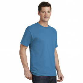 Port & Company PC54T Tall Core Cotton Tee - Neon Blue