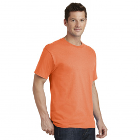 Port & Company PC54T Tall Core Cotton Tee - Neon Orange