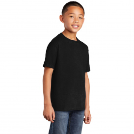 Port & Company PC54YDTG Youth Core Cotton DTG Tee - Jet Black
