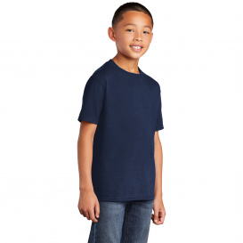 Port & Company PC54YDTG Youth Core Cotton DTG Tee - Navy