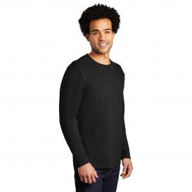 Port & Company PC600LS Long Sleeve Bouncer Tee - Deep Black