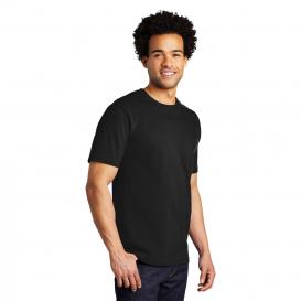 Port & Company PC600P Bouncer Pocket Tee - Deep Black