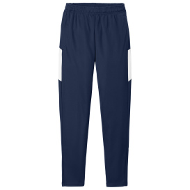 Sport-Tek PST800 Travel Pants - True Navy/White