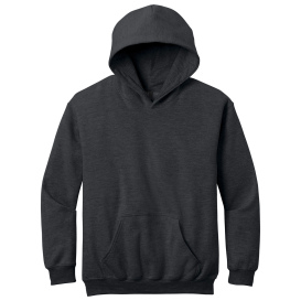 Gildan SF500B Youth Softstyle Midweight Fleece Hoodie - Dark Heather