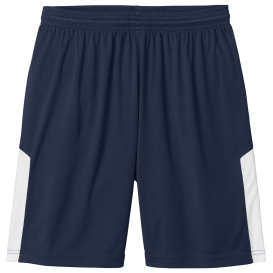 Sport-Tek ST103 Competitor United 7" Shorts - True Navy/White