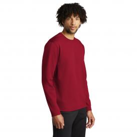 Sport-Tek ST248 Sport-Wick Fleece Pullover Crew - Deep Red